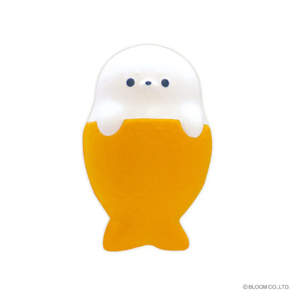 iBloom Squishy ★Capsule Toys★ Freshly Fried Baby Seal Kawaii Soft Scented Slow Rising Stress Relief