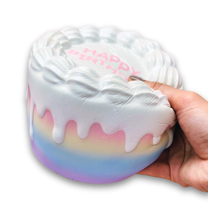 iBloom Squishy Happy Birthday Cake Kawaii Soft Scented Slow Rising Stress Relief