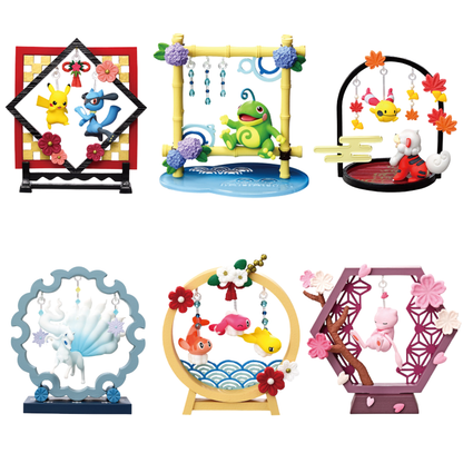 Re-Ment Pokémon Funwari Yurarin Ornament Mini Figure Blind Box