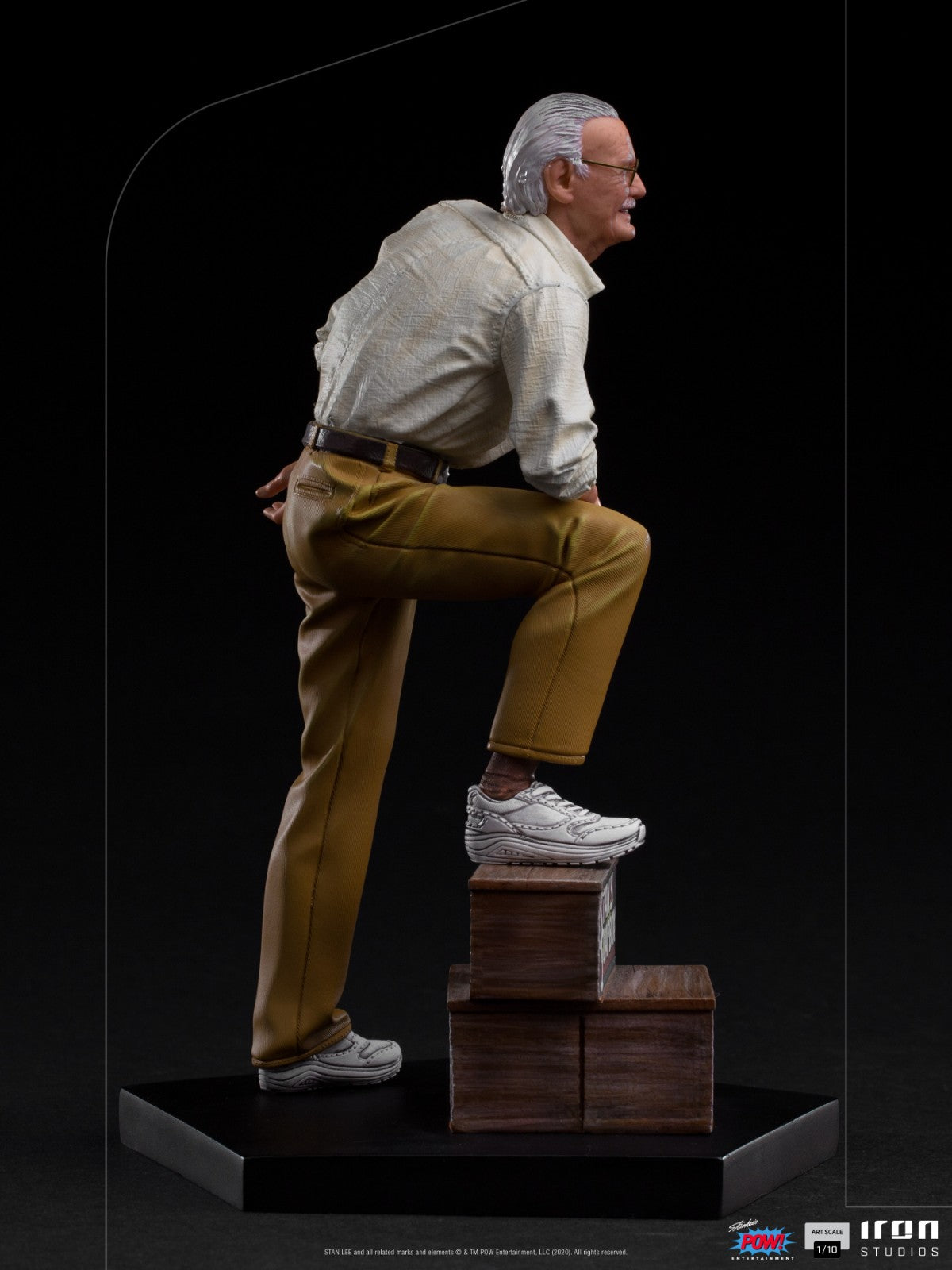 Iron Studios Marvel Stan Lee POW! Art Scale 1/10 Statue