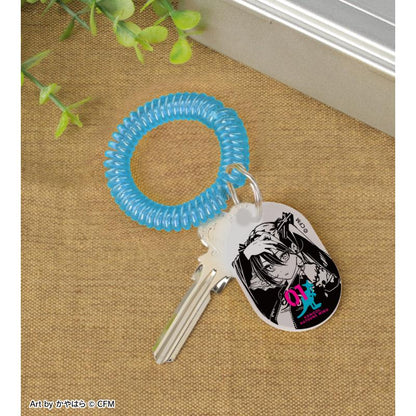 Hatsune Miku x Kangol Collab Art by Kayahara New Illustration Vol.1 Locker Key Style Acrylic Keychain Anime Merch