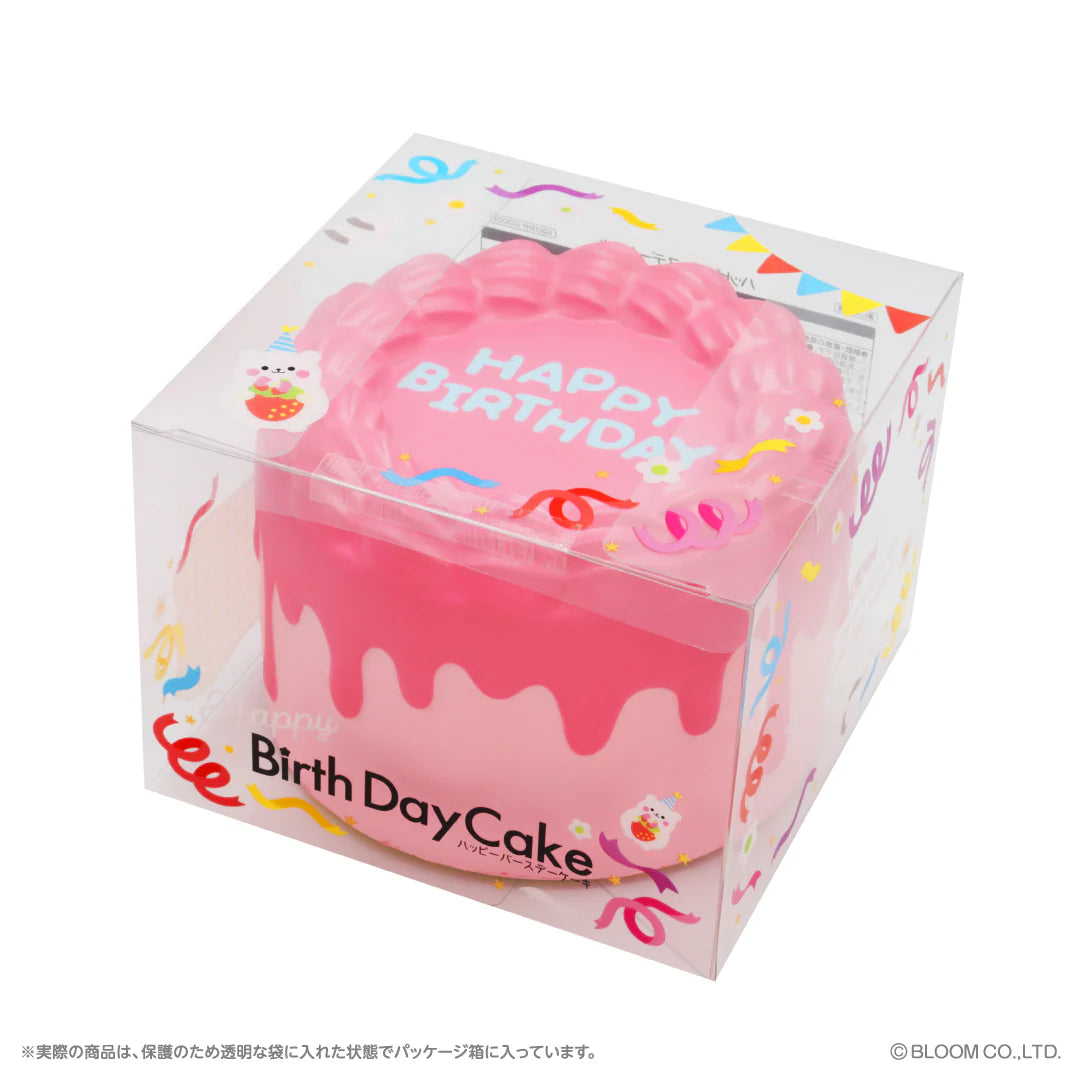 iBloom Squishy Happy Birthday Cake Kawaii Soft Scented Slow Rising Stress Relief