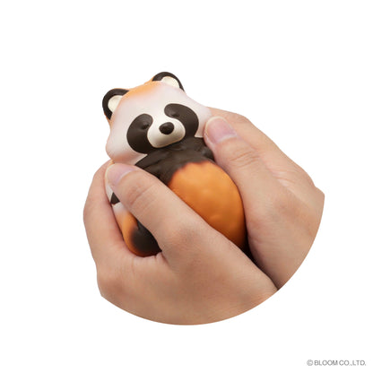iBloom Squishy Chubby Fluffy Tanuki Kawaii Soft Scented Slow Rising Stress Relief