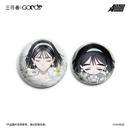 ALIEN STAGE Drowing Bloom Badge Set Anime Merch
