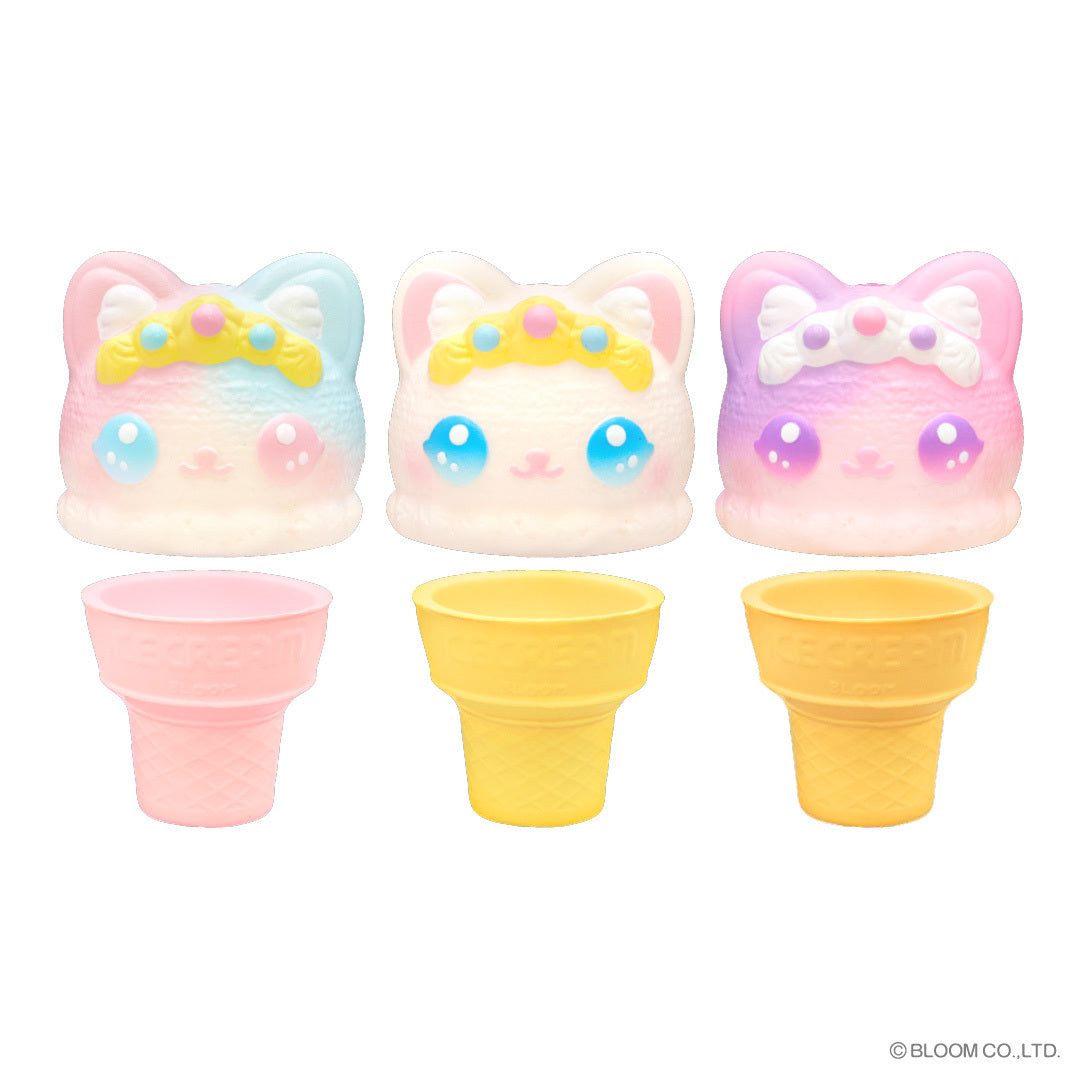 iBloom Squishy Angel Cat Ice Cream Kawaii Soft Scented Slow Rising Stress Relief