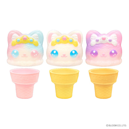 iBloom Squishy Angel Cat Ice Cream Kawaii Soft Scented Slow Rising Stress Relief