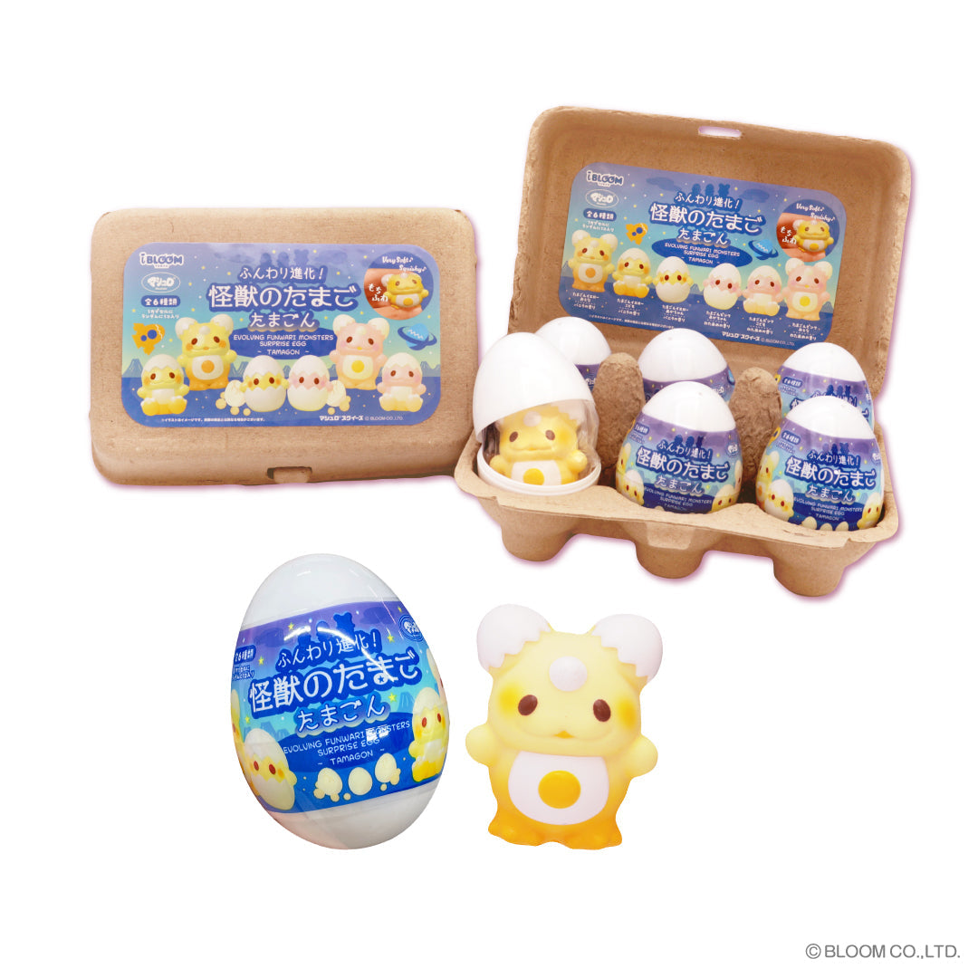 iBloom Squishy Evolving Funwari Monsters Surprise Egg Blind Box Kawaii Soft Scented Slow Rising Stress Relief