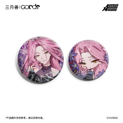 ALIEN STAGE Drowing Bloom Badge Set Anime Merch