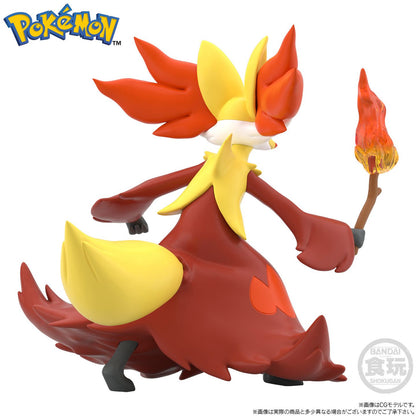 Pokémon Calem Chesnaught Delphox Kalos Region Scale World 1/20 Figure Set