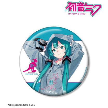 Hatsune Miku x Kangol Collab Art by popman3580 New Illustration Vol.2 100mm Can Badge Anime Merch