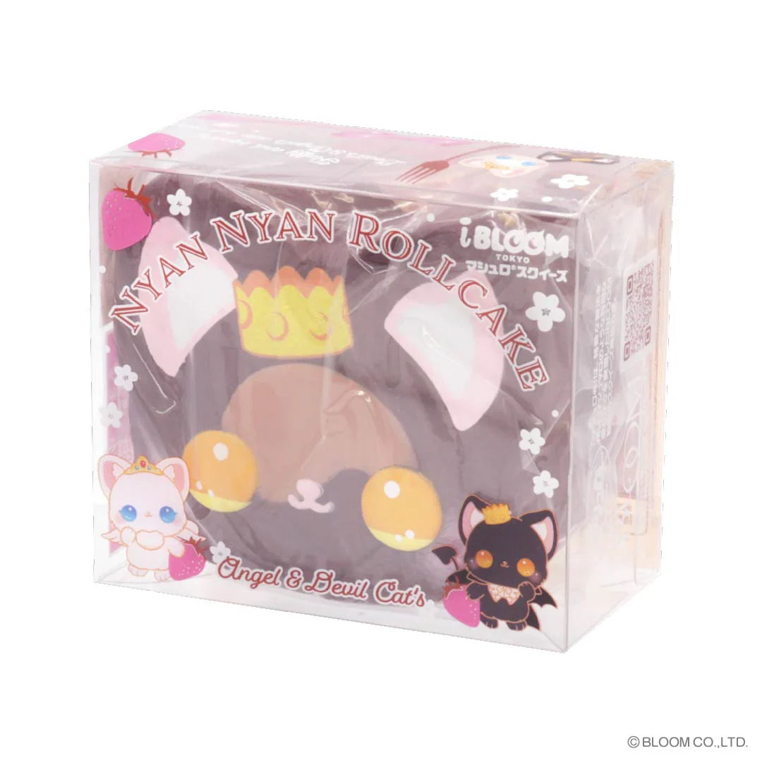 iBloom Squishy Nyan Nyan Roll Cake Devil Cats Kawaii Soft Scented Slow Rising Stress Relief