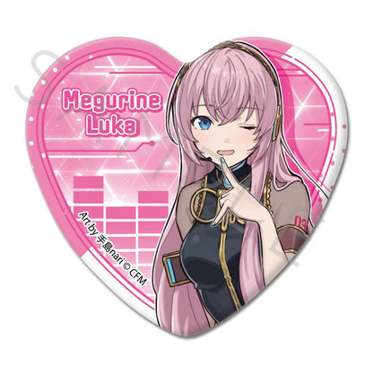 Hatsune Miku & Piapro Characters Heart Shape Can Badge Blind Box Vocaloid Anime Merch