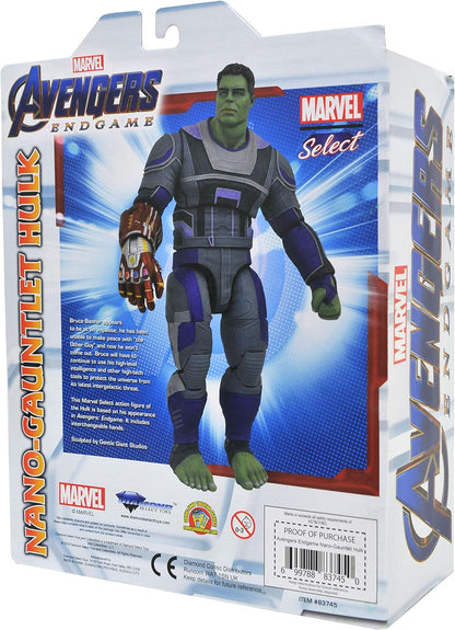 Diamond Select Toys Marvel Hulk Avengers: Endgame Battle Suit Action Figure