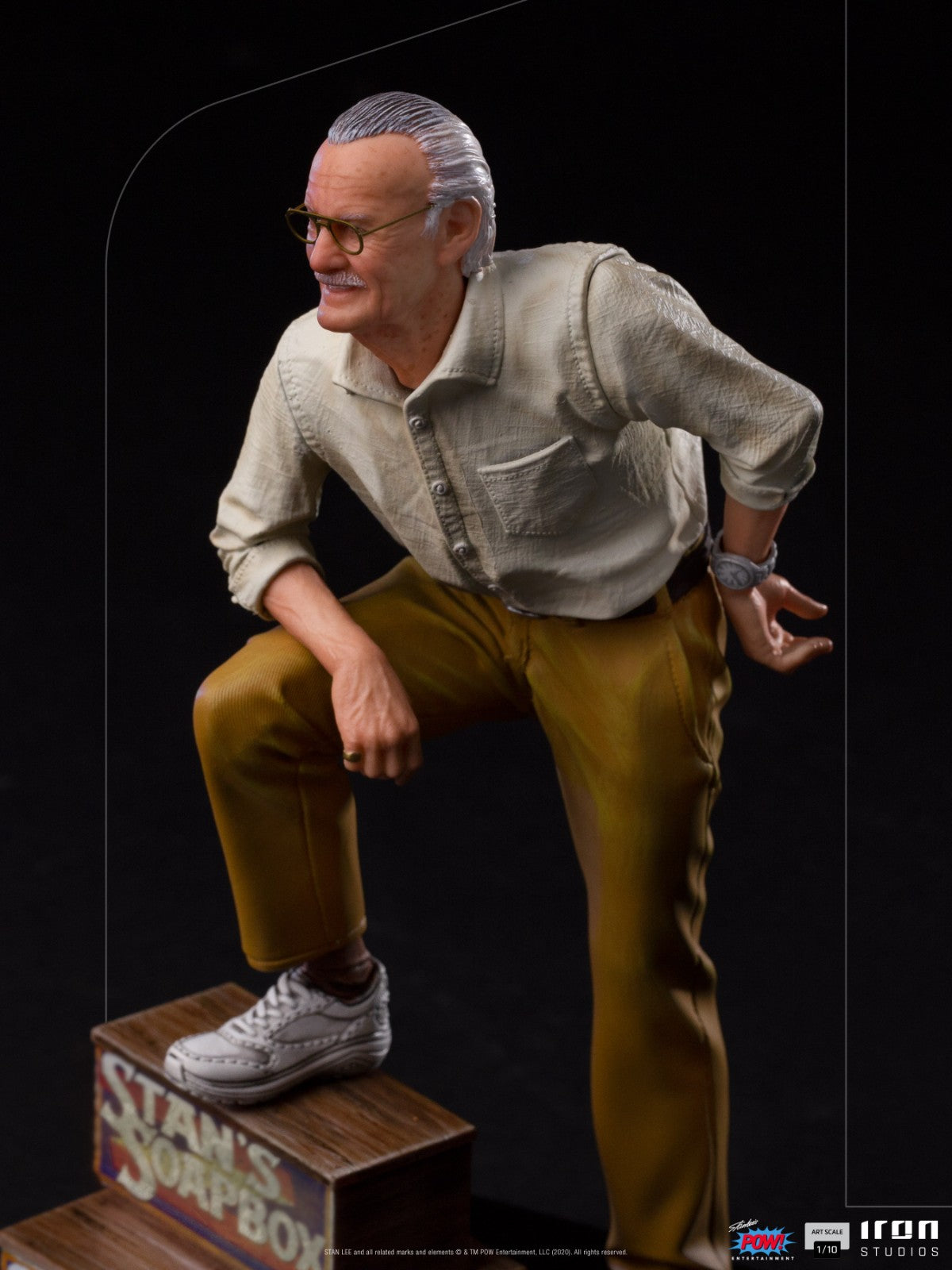Iron Studios Marvel Stan Lee POW! Art Scale 1/10 Statue