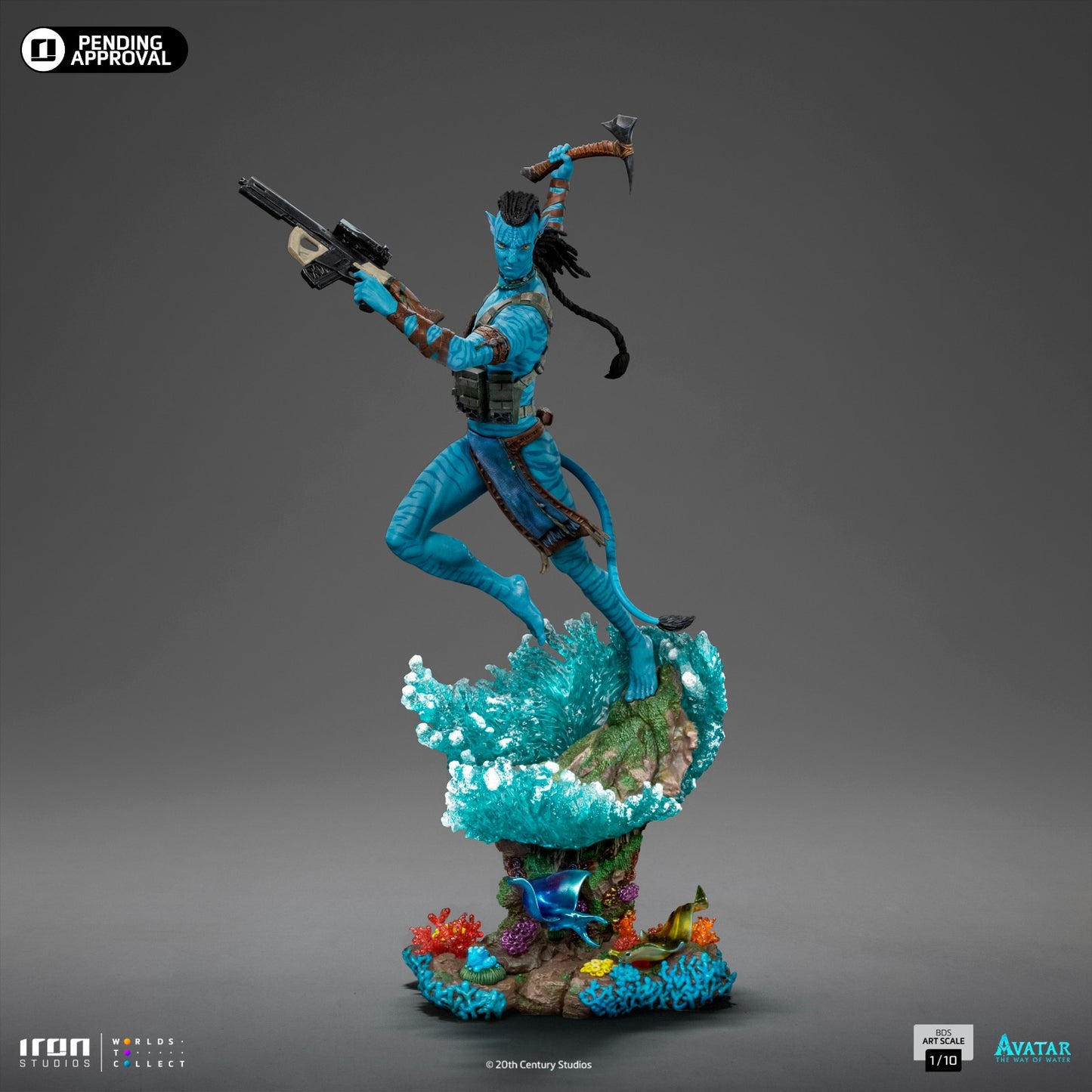 Iron Studios Avatar: The Way of Water Jake Sully Art Scale 1/10 Statue