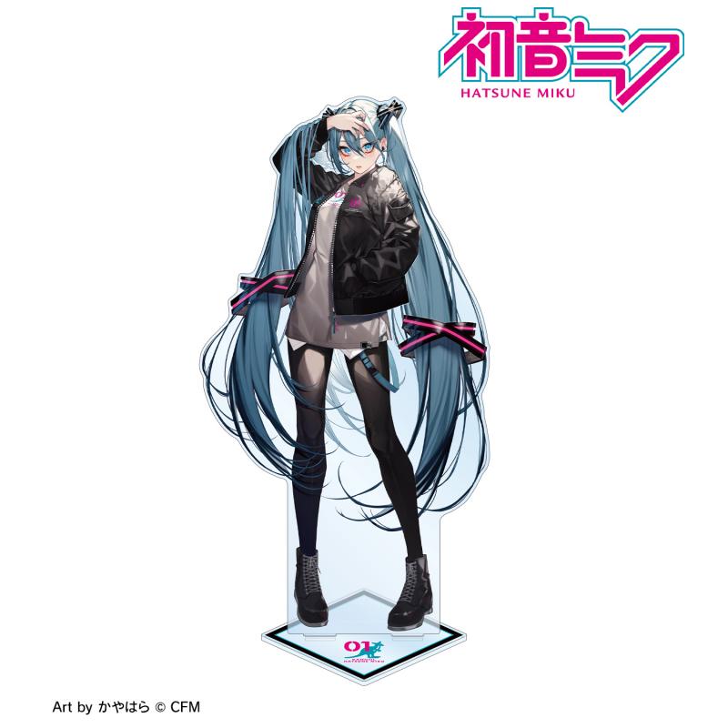 Hatsune Miku x Kangol Collab Art by Kayahara New Illustration Vol.1 Extra Large Acrylic Stand Anime Merch