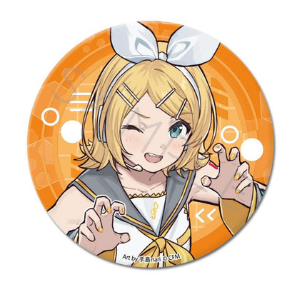 Hatsune Miku & Piapro Characters 76mm Round Shape Can Badge Vocaloid Anime Merch