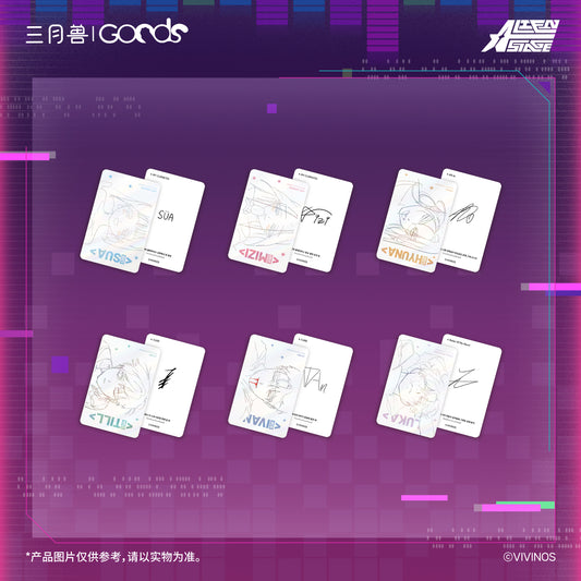 ALIEN STAGE DLC Tragedy On the Stage Character Photo Card Set Anime Merch