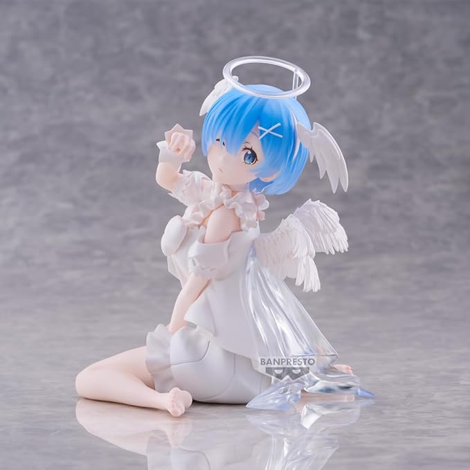 Banpresto Re:Zero − Starting Life in Another World Rem (Sweet Angel Ver.) Relax Time Anime Figure