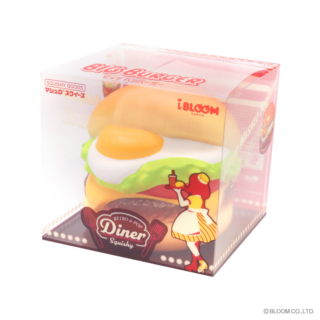 iBloom Squishy Big Burger Kawaii Soft Scented Slow Rising Stress Relief