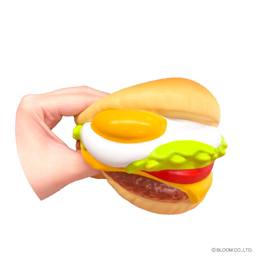 iBloom Squishy Big Burger Kawaii Soft Scented Slow Rising Stress Relief