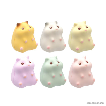 iBloom Squishy ★Capsule Toys★ Chubby Fluffy Marshmallow Hamster Kawaii Soft Scented Slow Rising Stress Relief