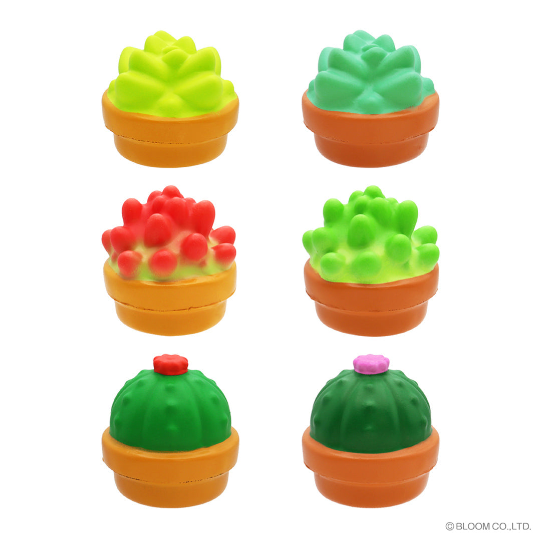 iBloom Squishy ★Capsule Toys★ Fluffy Succulents Kawaii Soft Scented Slow Rising Stress Relief