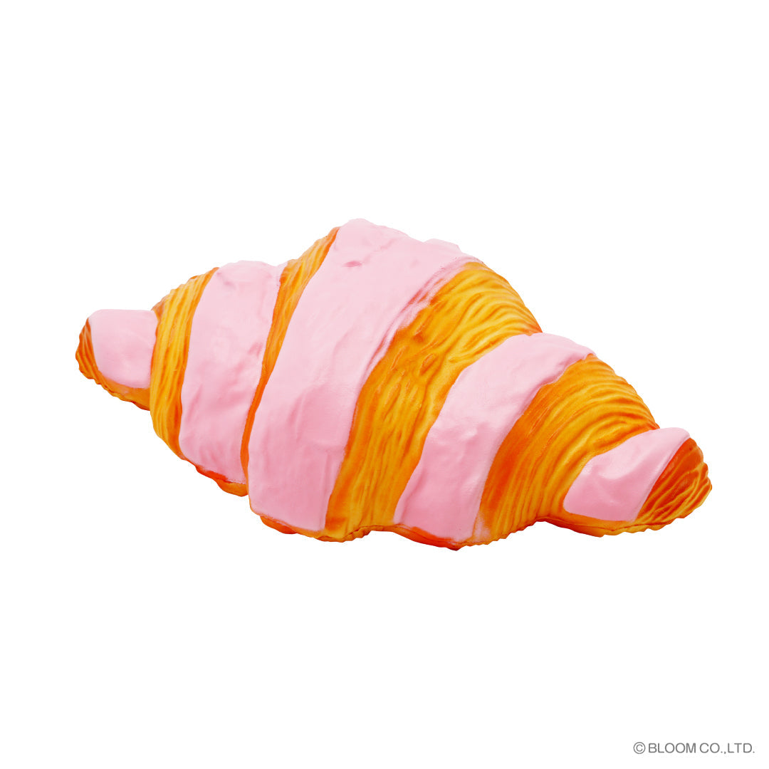 iBloom Squishy Soft Croissant Bicolor Kawaii Soft Scented Slow Rising Stress Relief