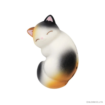 iBloom Squishy ★Capsule Toys★ Cuddly Sleeping Cats 2 Kawaii Soft Scented Slow Rising Stress Relief