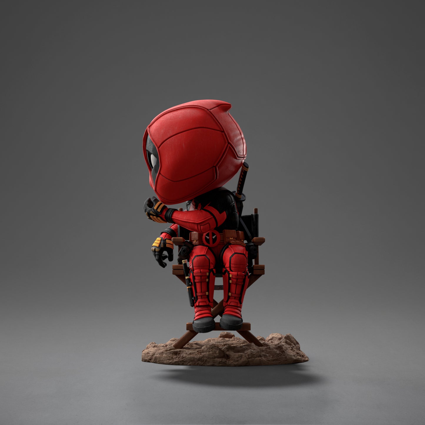 Iron Studios Deadpool & Wolverine Deadpool MiniCo Statue