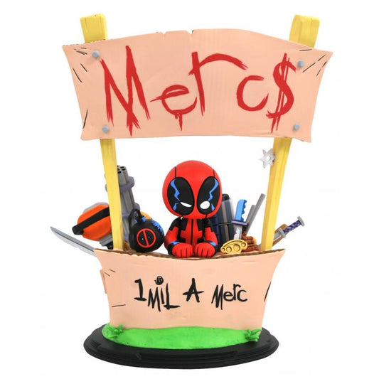 Diamond Select Toys Marvel Deadpool Merc for Hire Animated Style Statue