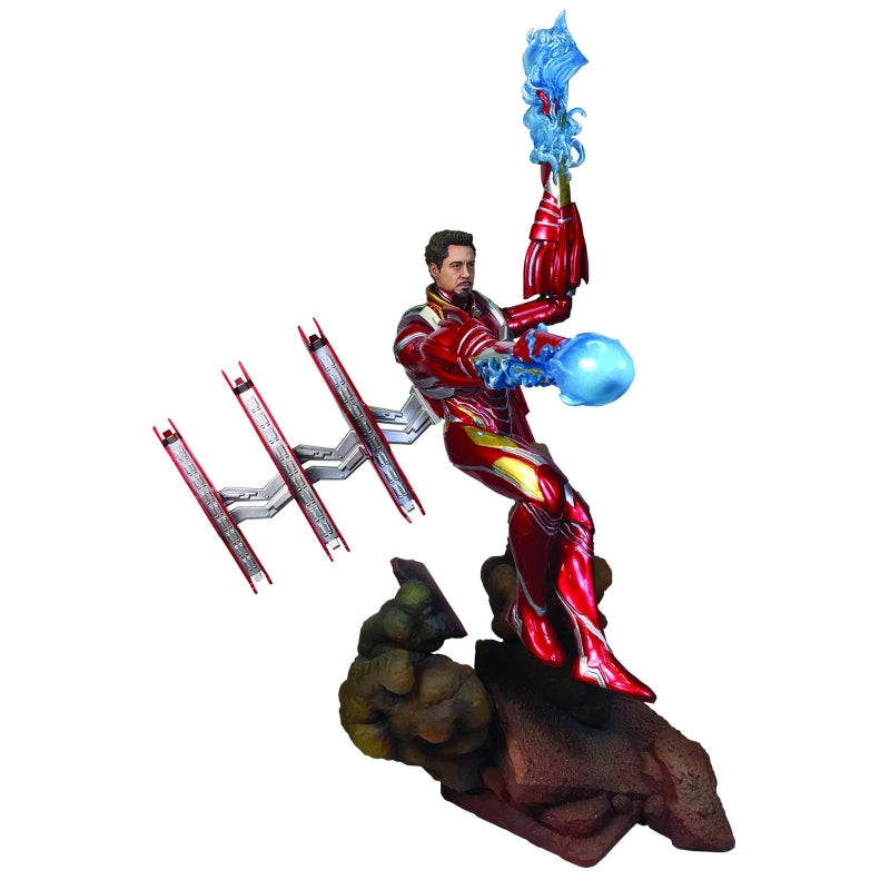 Diamond Select Toys Marvel Iron Man MK50 Unmasked Avengers 3 Gallery Deluxe PVC Figure