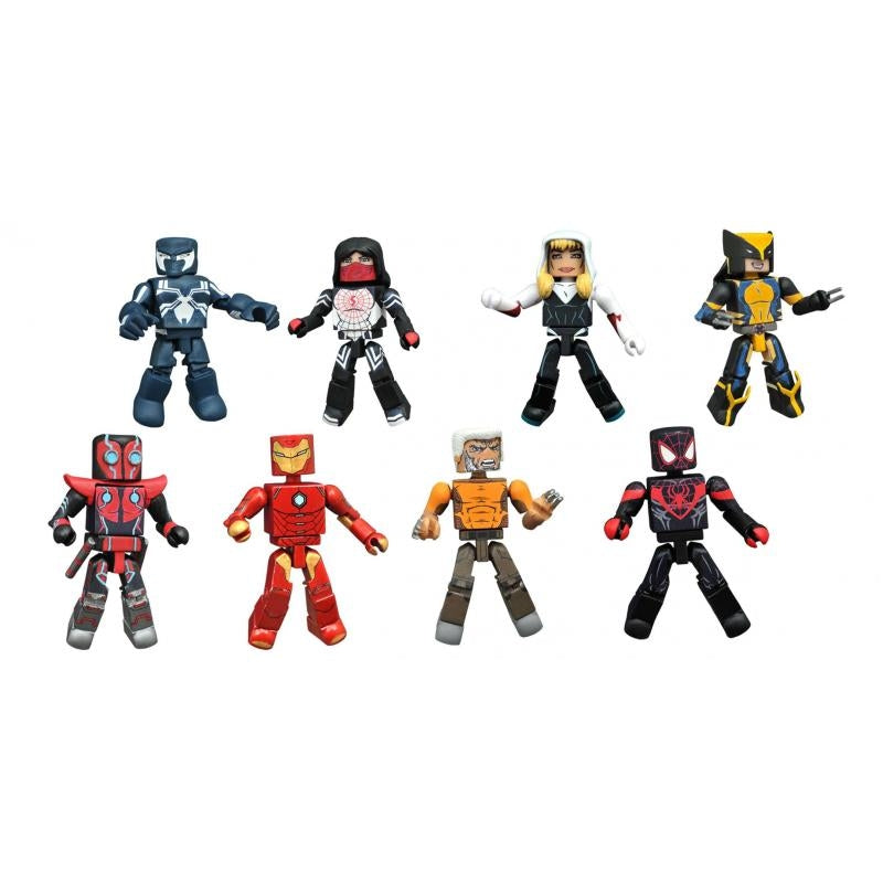 Diamond Select Toys MARVEL NOW MINIMATES BMB COUNTER DISPLAY Action Fi ...