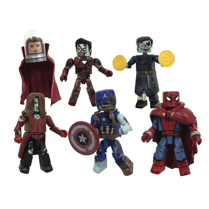 Diamond Select Toys Marvel What If Zombie 40th PX Minimates Box Set Action Figures
