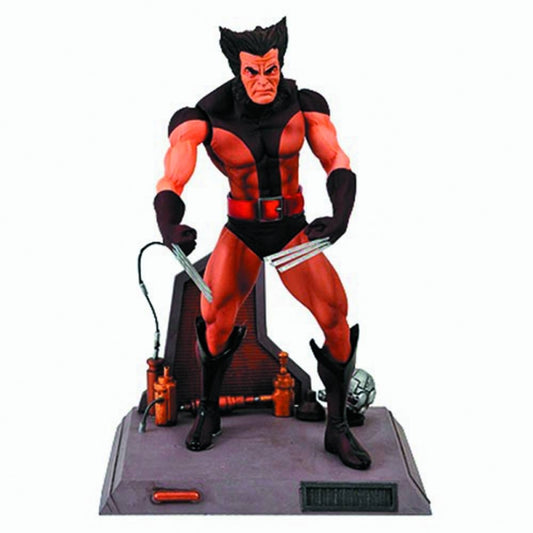 Diamond Select Toys Marvel Wolverine Brown Costume Unmasked Action Figure
