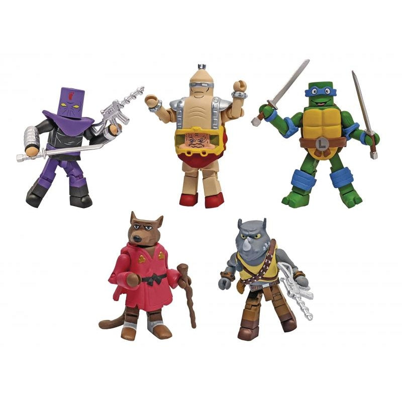 Diamond Select Toys Teenage Mutant Ninja Turtles Technodrome DLX Minimates Box Set Action Figures
