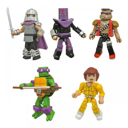 Diamond Select Toys Teenage Mutant Ninja Turtles Turtle Blimp Minimates Deluxe Box Set Action Figures
