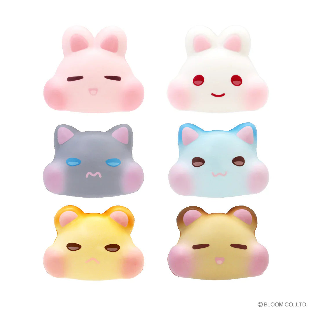 iBloom Squishy ★Capsule Toys★ Animal Cheeks Kawaii Soft Scented Slow Rising Stress Relief