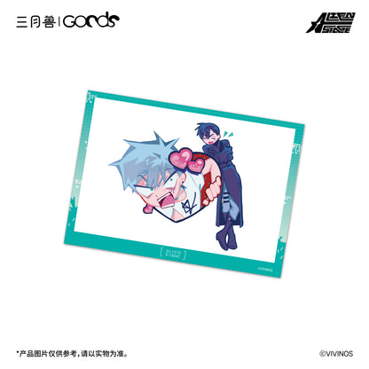 ALIEN STAGE DLC Fruity Heart Till & Ivan Fine Art Print Anime Merch