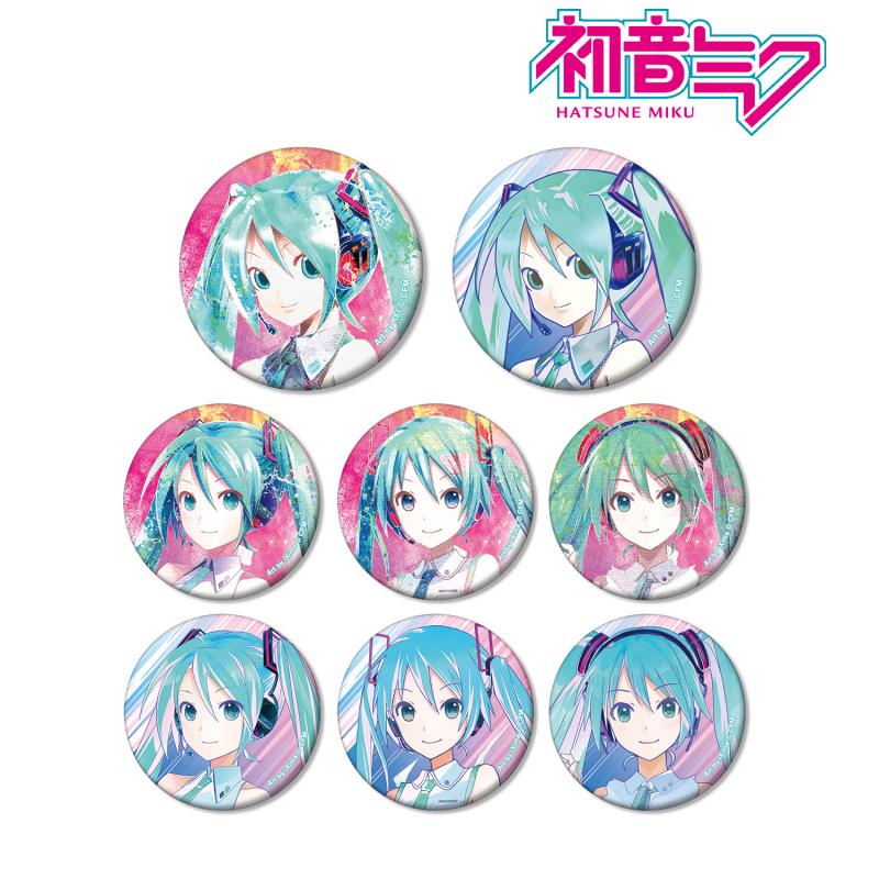 Hatsune Miku Ani-Art Vol.3 Trading Mat Can Badge Blind Box Anime Merch
