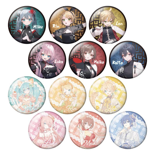 Hatsune Miku & Piapro Characters 39Culture 2023 Extra Party & Cosplay Trading Big Metallic Can Badge Blind Box Vocaloid Anime Merch