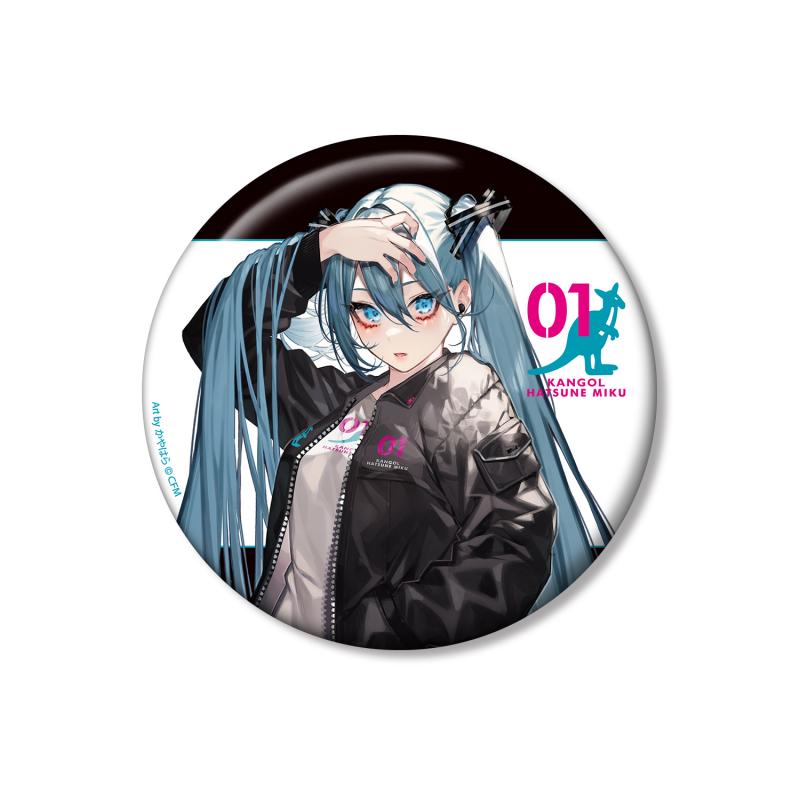Hatsune Miku x Kangol Collab Art by Kayahara New Illustration Vol.1 100mm Can Badge Anime Merch