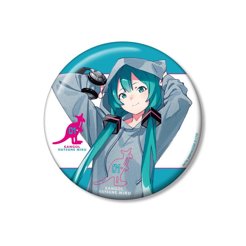 Hatsune Miku x Kangol Collab Art by popman3580 New Illustration Vol.2 100mm Can Badge Anime Merch