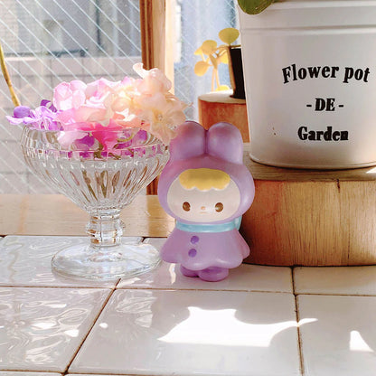 iBloom Squishy Rainy Day Bunny Kawaii Soft Scented Slow Rising Stress Relief