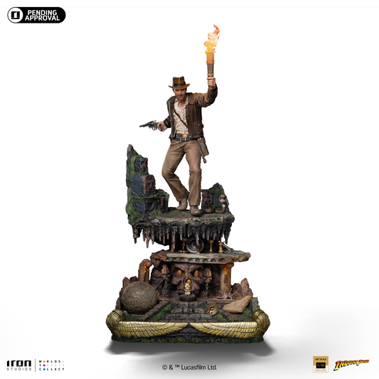 Iron Studios Indiana Jones Indiana Jones (Deluxe Ver.) Art Scale 1/10 Statue
