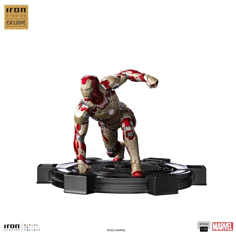 Iron Studios Infinity Saga Iron Man Mark XLII (Deluxe Ver.) Art Scale 1/10 Statue
