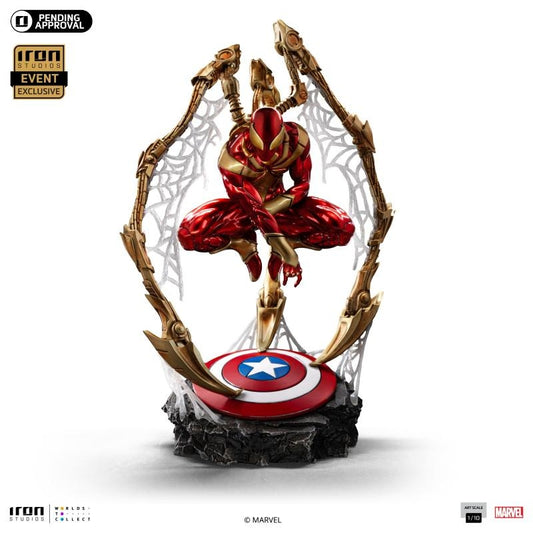 Iron Studios Marvel Comics Spider-Man Iron Suit (2024 Event Exclusive) Art Scale 1/10 Statue
