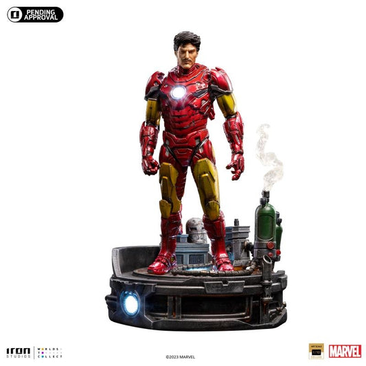 Iron Studios Marvel Deluxe Art Scale 1/10 IRON MAN UNLEASHED Statue