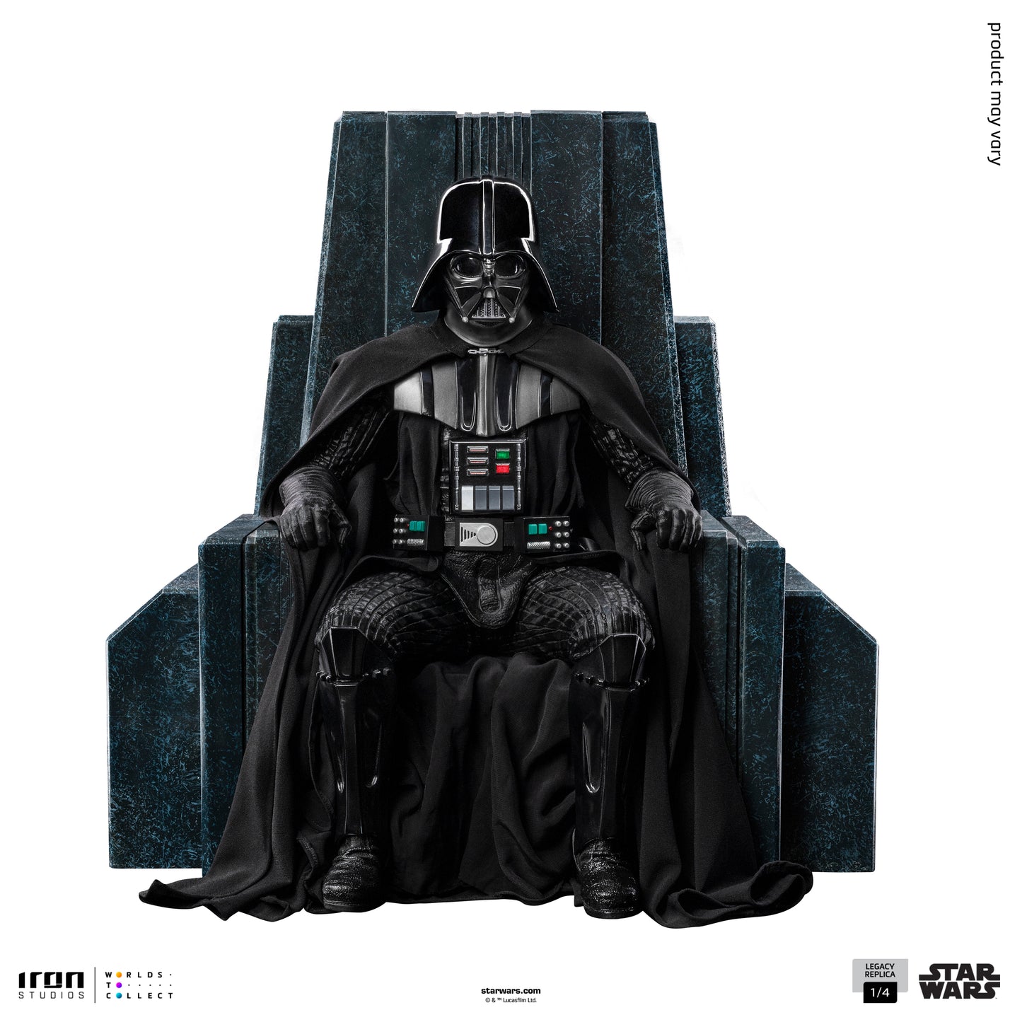 Iron Studios Star Wars Darth Vader on Throne Legacy Replica 1/4 Statue
