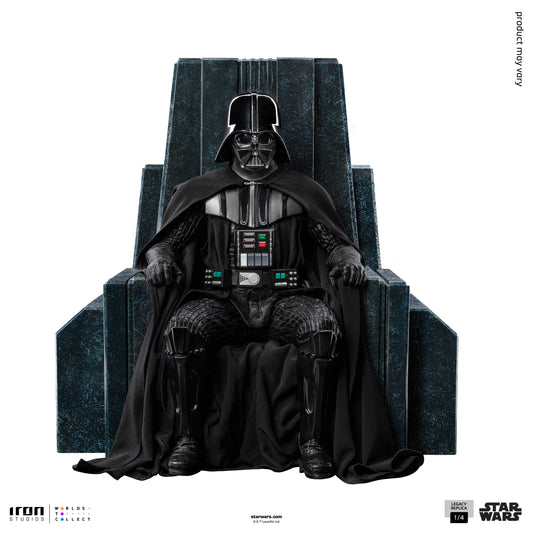Iron Studios Star Wars Darth Vader on Throne Legacy Replica 1/4 Statue
